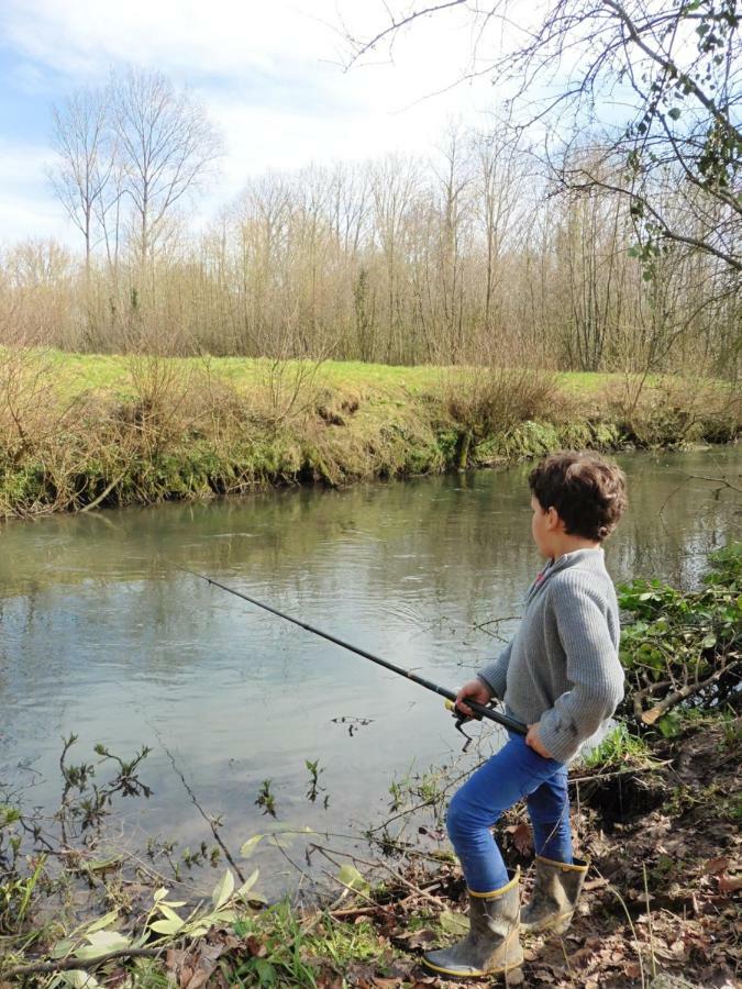 Conchy-sur-Canche Au Fil De L'Eauヴィラ エクステリア 写真